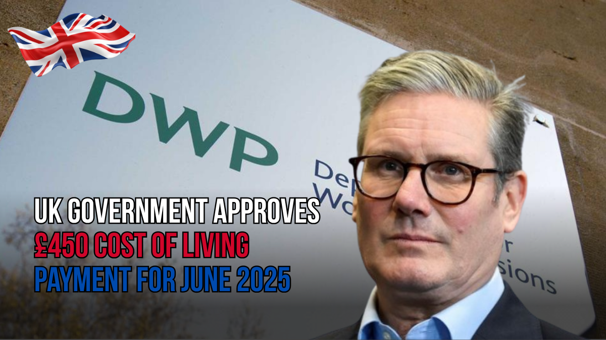 UK £450 Cost of Living Payment Confirmed
